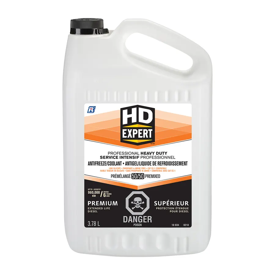 HD Expert 50/50 Red Premium Coolant 3.785 L