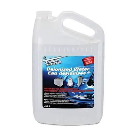Turbo De-Ionized Water 3.78 L